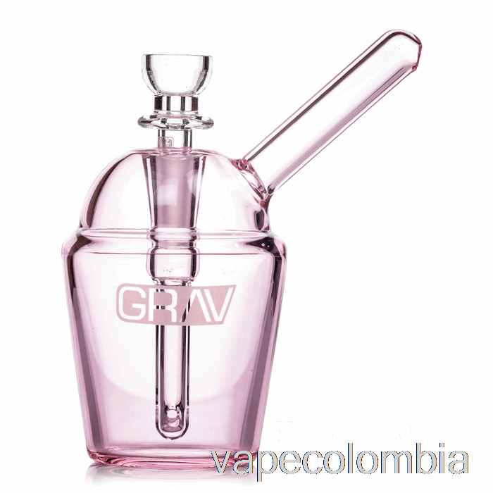 Vape Desechable Grav Slush Cup Bubbler De Bolsillo Rosa